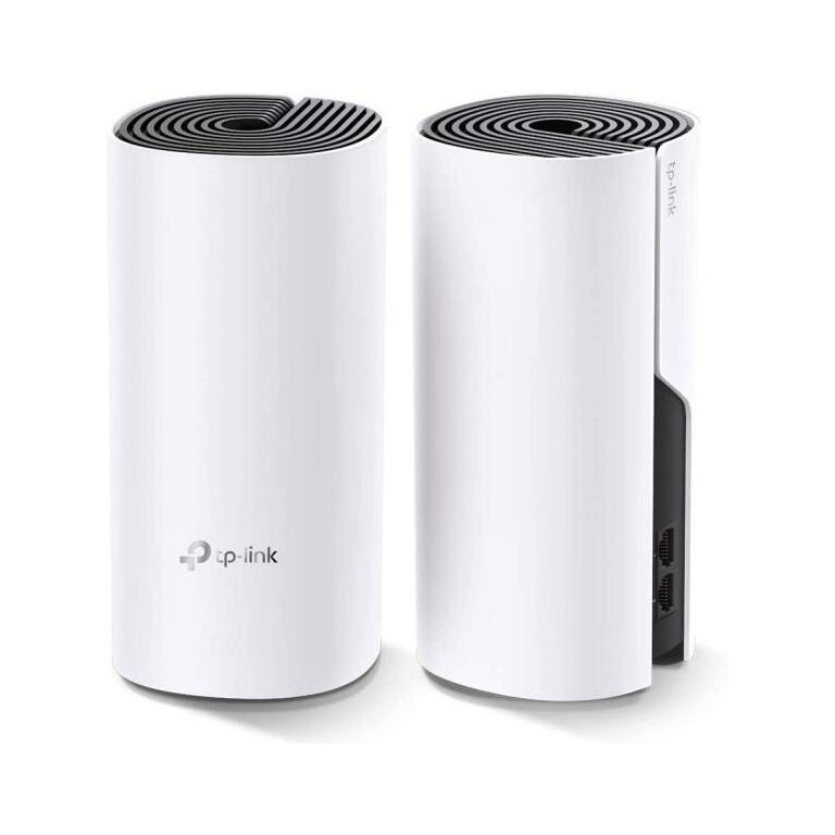 Roteador Wi-Fi TP-Link Deco E4, 1200MBPS, 5GHz, IPv6, 2 unidades - Branco