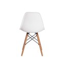 Ver imagem 5 de Kit 3 Cadeiras Eiffel Eames Sala de Jantar Base Madeira