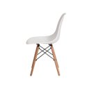 Ver imagem 4 de Kit 3 Cadeiras Eiffel Eames Sala de Jantar Base Madeira