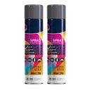 Ver imagem 1 de Tinta Spray 400ml Cinza Grafite Uso Geral em Aço Ferro Gesso Cerâmica Couro | Universo | Kit 02 Un
