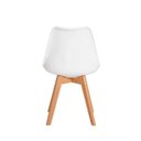 Ver imagem 4 de Kit 2 Cadeiras de Jantar Saarinen Leda Design Branca