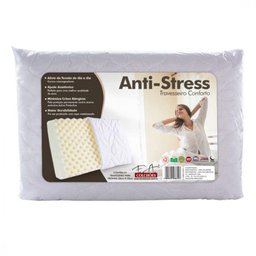 Travesseiro F.a. Maringá Anti-stress Massageador Branco - 1 Travesseiro F.a. Maringá Anti-stress Massageador Branco - 1