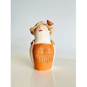 Mulher em Cerâmica. Nene Cavalcanti. Artesanal. Decoração