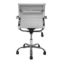 Ver mais imagens de Kit 2 Cadeiras de Escritório Cliente Diretor Charles Eames Eiffel Esteirinha Stripes Branca