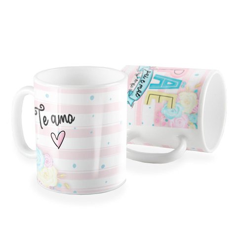 Caneca Pae Te Amo Pae Pai e Mae