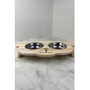 Ver imagem 7 de Comedouro Elevado Ergonômico – Cachorro - Pé Baixo 50x28x7