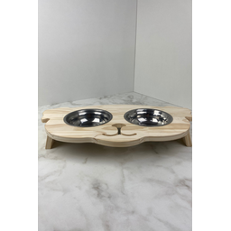 Comedouro Elevado Ergonômico – Cachorro - Pé Baixo 50x28x7 - 7