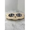 Ver imagem 3 de Comedouro Elevado Ergonômico – Cachorro - Pé Baixo 50x28x7