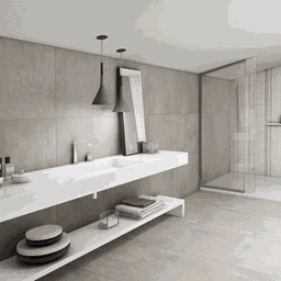 Porcelanato Acetinado Cemento Grigio - Biancogres - (90x90cm) (Retificado) EXTRA - 3