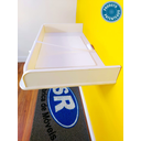 Ver imagem 5 de Fraldário Trocador Dobrável Aparador com Canto Arredondado