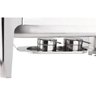 Rechaud Hercules Inox 9 L 2 Cubas Reforçado Tampa Basculante - 3