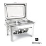 Rechaud Hercules Inox 9 L 2 Cubas Reforçado Tampa Basculante - 2