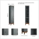 Ver imagem 6 de Armário Lateral Direito para Cozinha - Cinza