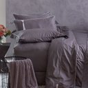 Ver imagem 2 de Jogo de Cama Algodão Queen 400 Fios Barcelona Zinc Blue Gardenia