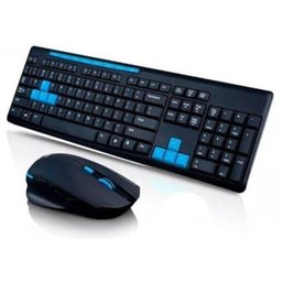 KIT TECLADO E MOUSE SEM FIO 2.4ghz ABNT2 SF-X30 EXBOM - 1