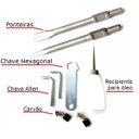 Ver mais imagens de Martelete Demolidor Impacto Rompedor 110V 85 Joules 1900 Rpm 2200 Watts + Maleta Kaqi Sg-9095