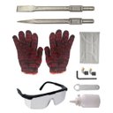 Ver imagem 4 de Martelete Demolidor Impacto Rompedor 220v 85 Joules 1900 Rpm 2200 Watts + Maleta Kaqi Sg-9095