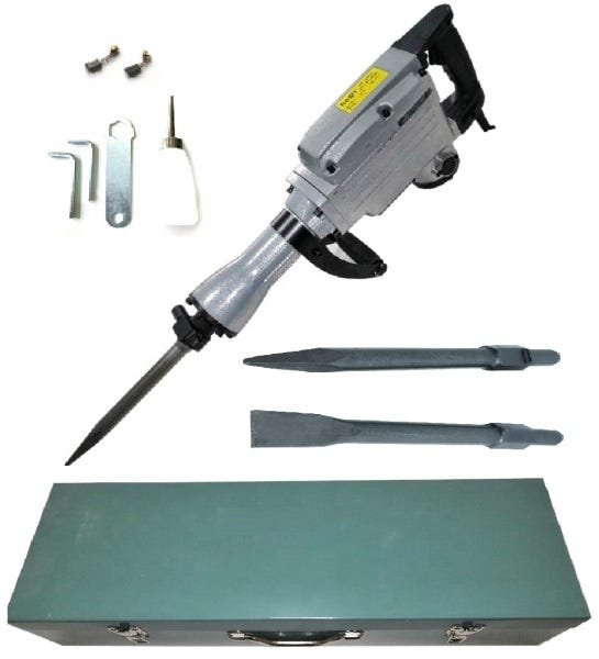 Martelete Demolidor Rompedor 1680 Watts 45 Joules 220V Kaqi Sg-9065