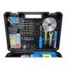 Kit Furadeira 5 em 1 Parafusadeira Serra Lixadeira Desentupidor Maleta Ferramentas 220v KaQi TS-1904 - 3