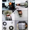 Ver imagem 5 de Politriz Lixadeira Angular 7 Polegadas 1400 Watts Elétrica Automotiva Pro 220v Sg-9180 Kaqi