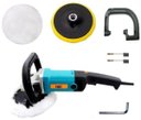 Ver imagem 2 de Politriz Lixadeira Angular 7 Polegadas 1400 Watts Elétrica Automotiva Pro 110v Sg-9180 Kaqi