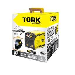 Máquina Solda Inversora 180 Bivolt Aut Kab180 Micro Tork + Máscara - 5