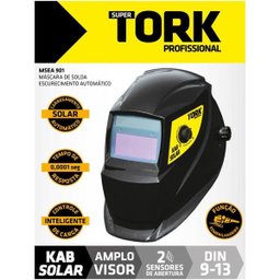 Máquina Solda Inversora 180 Bivolt Aut Kab180 Micro Tork + Máscara - 8