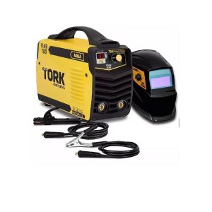 Máquina Solda Inversora 180 Bivolt Aut Kab180 Micro Tork + Máscara