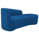 Ver imagem 4 de Kit Sofá Curvo França 140cm Ld. e Poltrona Luiza Max Conforto, Elegância e Design Moderno Linho