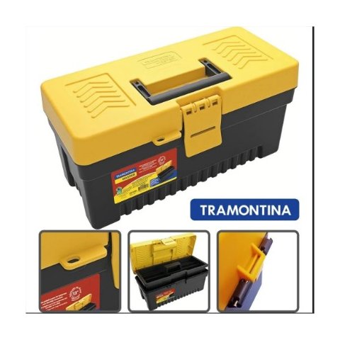 Caixa Plástica para Ferramentas 13 Tramontina Tramontina Maquinas e Ferramentas