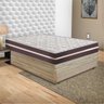 Cama Box com Baú Viúva Rústica + Colchão de Molas - Anjos - Classic Superlastic 128x188x64cm - 1