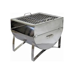 Churrasqueira Campeira em Aço Inox Com Grelha 40x35x33cm Duralar F045TOM - 1