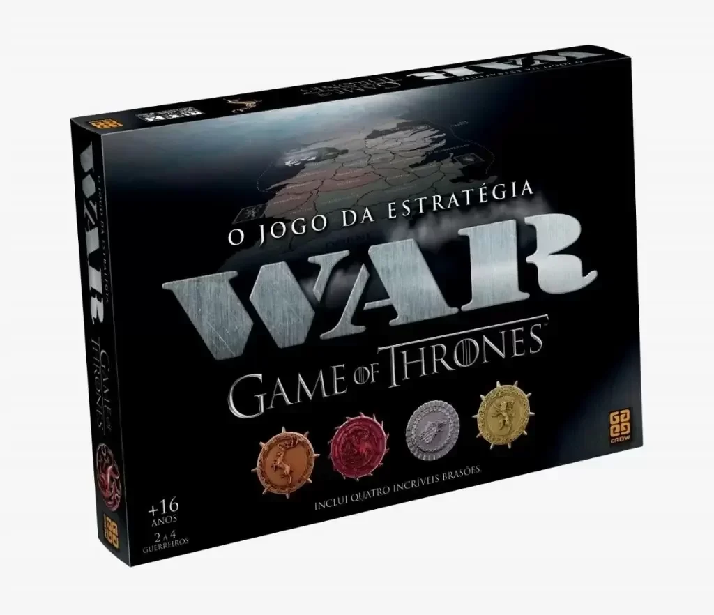 Jogo War Edição Game Of Thrones 0400 Grow