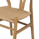 Ver imagem 3 de Cadeira Wishbone em Madeira Maciça