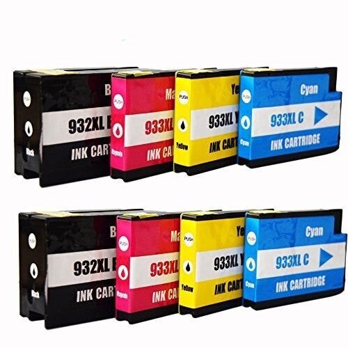 4 Confezioni di Cartucce d'inchiostro 932XL 932XL Multipack Compatibili 4 Confezioni di Cartucce d'inchiostro 932XL 932XL Multipack Compatibili