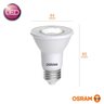 Lâmpada LED Par 20 6,5W Bivolt 6500K E27 Osram - 4