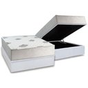 Ver imagem 1 de Cama Box Baú Casal + Colchão Ortopédico Inovaflex Comfort Premium
