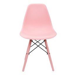 CADEIRA EAMES PP ROSA PÉS EM POLIPROPILENO - 2