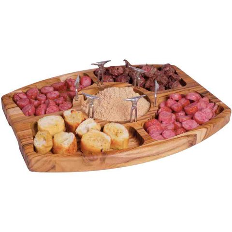 Tábua Gourmet Grande com 6 Tridentinhos Lize L435
