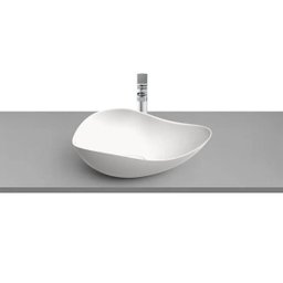 CUBA DE APOIO OVAL 540X375MM RUY OHTAKE BRANCO - 1