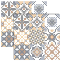 Porcelanato Realce 61x61 A 61029 Retificado Patchwork Acetinado - 2