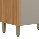 Ver imagem 6 de Balcão de Cozinha com Tampo Allure Jequitiba/gris 120cm