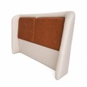 Ver imagem 6 de Cama Japonesa com Cabeceira Blind Seo Casal Courino Caramelo | Bege - Sallar Home