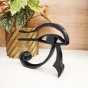 Ver imagem 1 de Olho de Hórus Egito - 15 Cm de Altura, Sala Decorada, Decoração Egipcia Mesa - Toque 3d - Cor: Preto