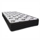 Ver imagem 1 de Colchão Solteiro D33 Extra Firme 88x188x19 Suporta 130kg Preto com Branco