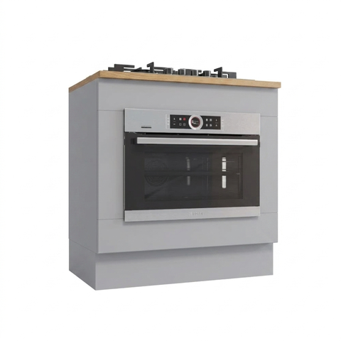 Balcão Forno Embutir Americana Henn 80 Cm com Tampo para Cooktop Henn 80 Cm