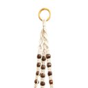 Ver imagem 3 de Suporte para Vaso de Plantas Hanger Macramê (cru) Bolinhas