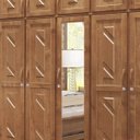 Ver imagem 2 de Guarda-roupa 10 Portas 3 Gavetas Grécia Imbuia Madeira Pinus - Cavazotto