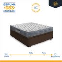 Ver imagem 2 de Cama Box com Baú Casal + Colchão Ortopédico D33 Ortobom Iso 100 138x188x60cm