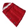 COBERTOR SACO DORMIR INFANTIL UNISSEX RECÉM NASCIDO COD 1052 VERMELHO - 1
